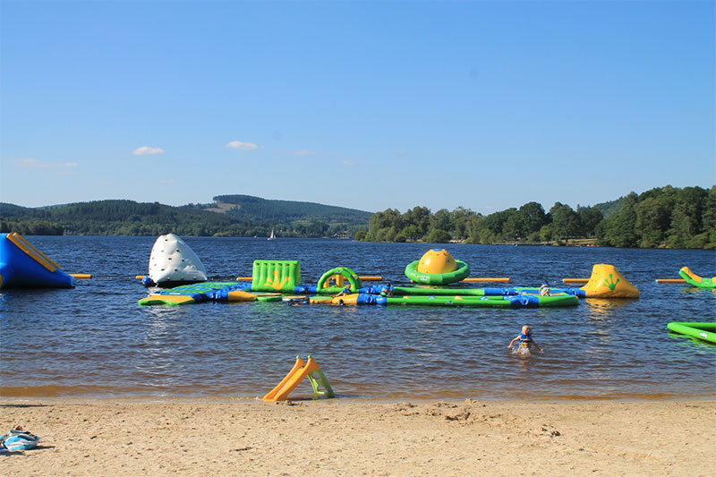 Plages du lac de Vassivière