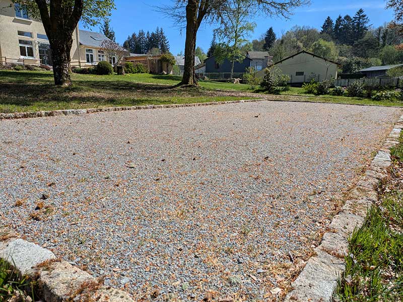 Terrain de pétanque